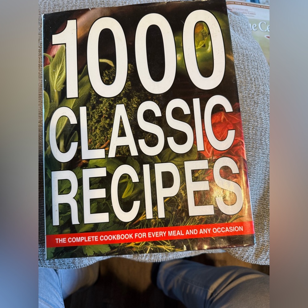 1,000 Classic Recipes Cookbook